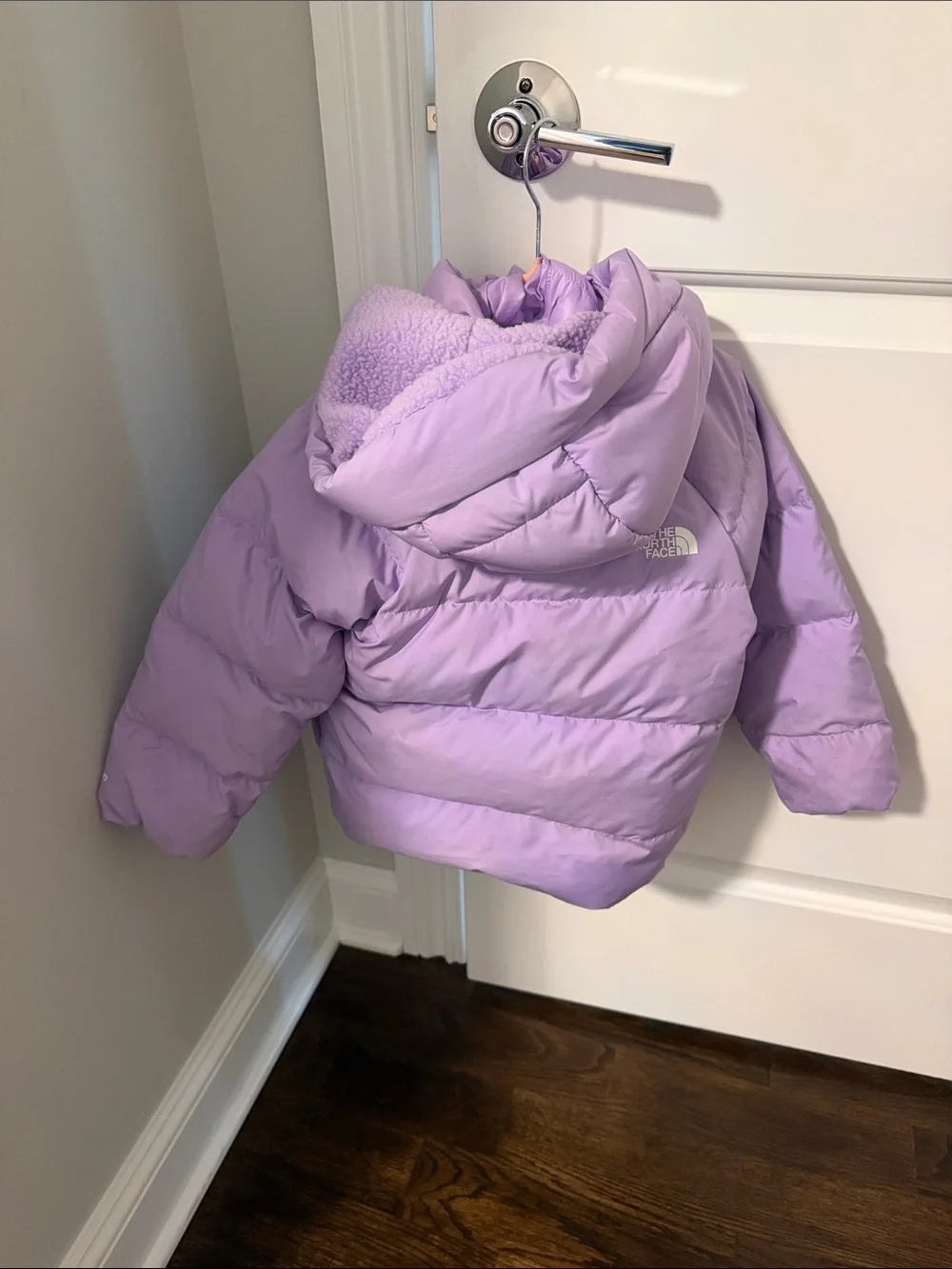 The North Face Kids' Lavender Puffy Hooded Jacket